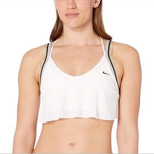 NWT Nike Glam Dunk Indy Bra in White